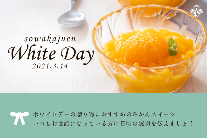 ホワイトデーみかんジュース ゼリーのお返しなら 紀州有田みかんの早和果樹園