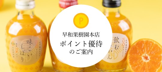 ゆず・みかん果汁を使用したスムージーなら紀州有田みかんの早和果樹園