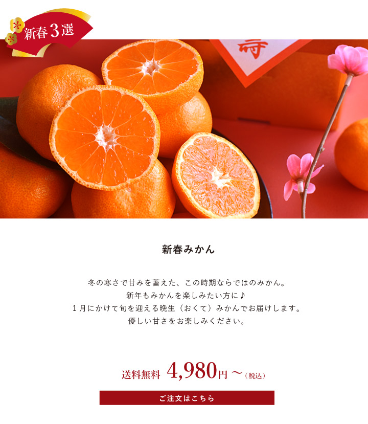 新春みかん