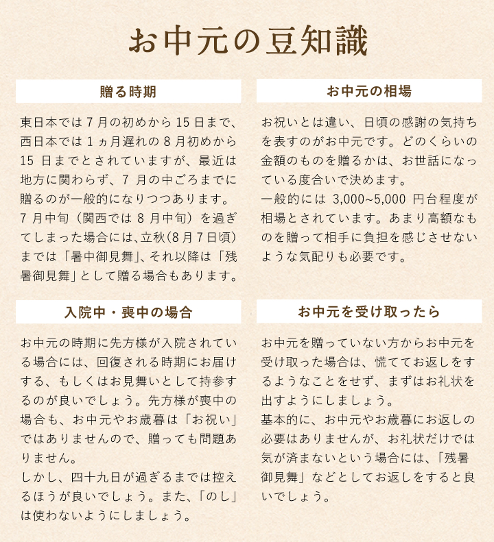 気持ちが伝わる贈り物ギフト特集
